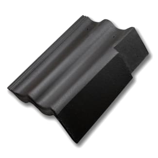 Product afbeelding voor Nelskamp S-Pan TOP 2000S Gevelpan Rechts 110mm Zwart 365