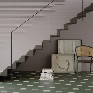 Product afbeelding voor Wandtegel Stripes Liso XL Grey 7,5x30cm 8mm Mat