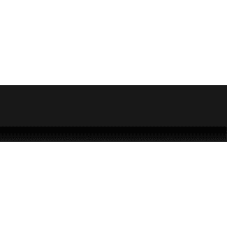 Product afbeelding voor Strip Rivoli Remate Negro 5x20cm Glanzend