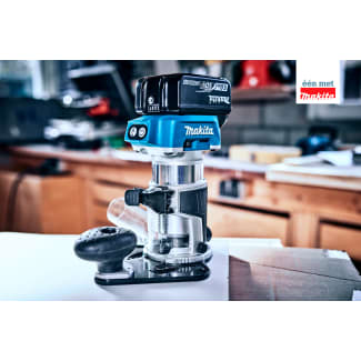 Product afbeelding voor Makita Accu Kantenfrees DRT50Z 18V Zonder Accu En Lader In Doos