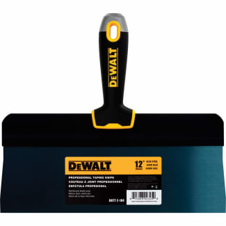 Product afbeelding voor DeWALT Spackmes Hoogblad 12" 305mm Blauw Verenstaal Dik Blad Softgreep