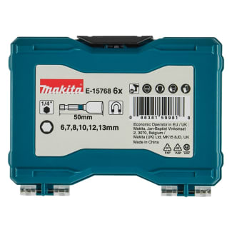 Product afbeelding voor Makita Doppenset 6-Delig