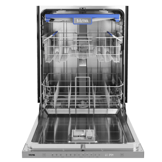 Product afbeelding voor Procasa Hoekkeuken Compleet 245x245cm Dark Grey Met 5 Inbouwapparaten, Hoge Kast Met Koelkast Nis103 En Combi Magnetron Nis 45 Links, Vaatwasser, Inductie Kookplaat En Afzuigkap