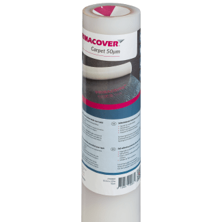 Product afbeelding voor PrimaCover Carpet Afdekfolie 0.625x100m 50Mu Zelfklevend