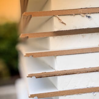 Product afbeelding voor IsoWall Paint IW90 80+10mm 278,5x64,3cm Rc=4,00 Saus/Behangklaar FSC Mix 70%