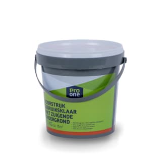 Product afbeelding voor ProOne Voorstrijk Gebruiksklaar 1.5kg Niet Zuigende Ondergrond
