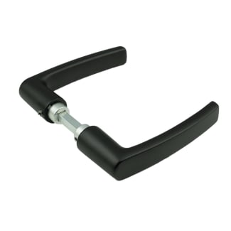 Product afbeelding voor AMI Deurkruk 332/125 Blokmodel 38/42mm Aluminium Zwart Mat Paar