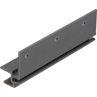 Product afbeelding voor Keralit Dakrandmontageprofiel 10mm 600cm Kwartsgrijs Classic Nerf