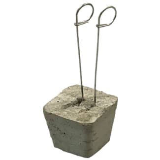 Product afbeelding voor Betonblokje Met Draad Vlak 35mm 300st