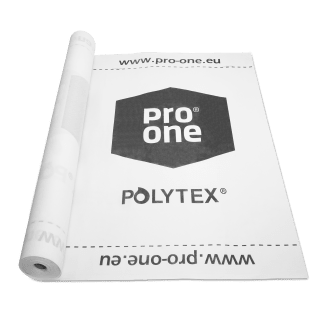 Product afbeelding voor ProOne Dak- en Gevelfolie 1,5x50m Damp-Open Waterdicht