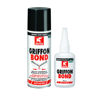 Product afbeelding voor Griffon Bison Bond Lijm 50gr M/Activator 200ml