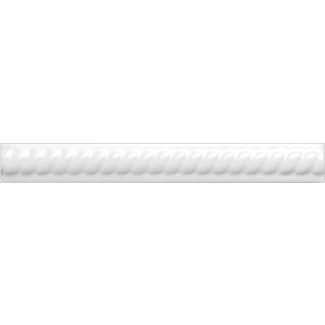Product afbeelding voor Strip Neri Trenza Blanco Z 2,5x20cm Glanzend