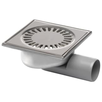 Product afbeelding voor Blücher RVS Vloerput 147x147mm Onderaansluiting/Zijaansluiting 50mm Niet Verstelbaar