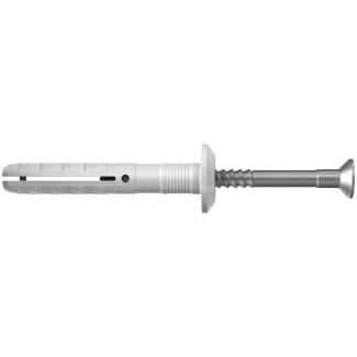 Product afbeelding voor Fischer Nagelplug N-P 6x40/7mm Met Kraag RVS A2 50st 50369