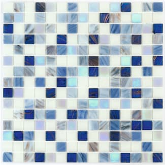 Product afbeelding voor Mozaiektegel Musa Cirene Cielo 32,7x32,7cm 3mm Glanzend Gerectificeerd