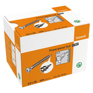 Product afbeelding voor Fermacell Gipsplaatschroef Powerpanel H2O 3,9x35mm 500st