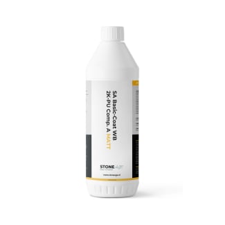 Product afbeelding voor Stone Age Basic Coat 2K PU 1 Liter Mat Waterbasis Voor Basebeton