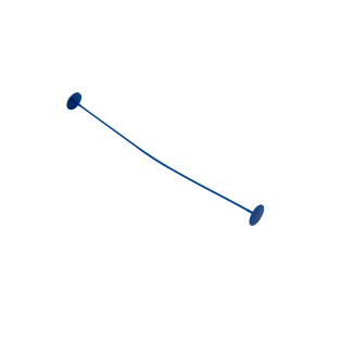 Product afbeelding voor De Hoop Trekpen Type 600 Blauw Ten Behoeve Van Combikist