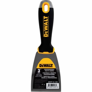 Product afbeelding voor DeWALT Plamuurmes 3" 76mm Carbon Staal Slagvast Softgreep