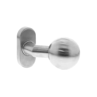 Product afbeelding voor Intersteel Knop Tapgat M6 Op Rozet Ovaal 1 Paar 65x30x10mm RVS