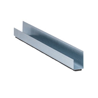 Product afbeelding voor Stalen Plafondprofiel U27/50F 300cm 1x Foamband 5x20mm