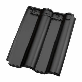 Product afbeelding voor Wienerberger Modula Dakpan Zwart Edelengobe 745