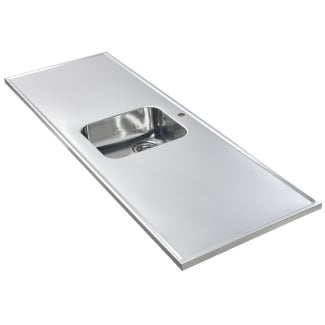 Product afbeelding voor Reginox Diamantblad 171,5x60cm Bak Midden Met Kraangat