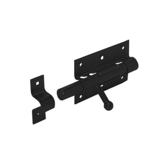 Product afbeelding voor GB Universeelgrendel 100x68mm Zwart Verzinkt 744611B