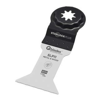 Product afbeelding voor Qblades Multitoolzaagblad SLP11 44x60mm Bi-Metaal 19TPI 1st