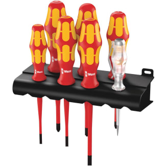Product afbeelding voor Wera Schroevendraaierset 160 iS/7 Kraftform Plus Serie 100 7-Delig