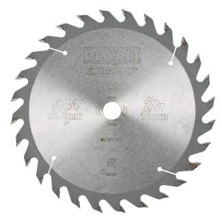 Product afbeelding voor DeWALT Cirkelzaagblad Extreme DT4031QZ 148x16x2,6mm 28tands Wisseltand
