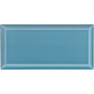 Product afbeelding voor Wandtegel Biselado Facet 730 Azul 10x20cm 10mm Modulair Glanzend