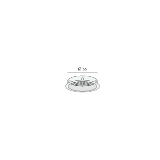 Product afbeelding voor Heering Ventilatierooster 66mm Creme