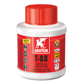 Product afbeelding voor Griffon T-88 PVC Lijm Met Borstel 250ml