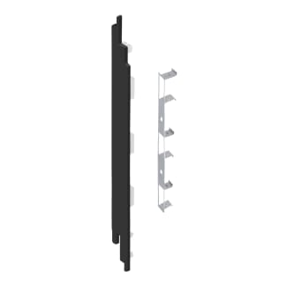 Product afbeelding voor Keralit Eindkap En Connector Links 2819 Nightblack Pure Mat RAL 9005 5st