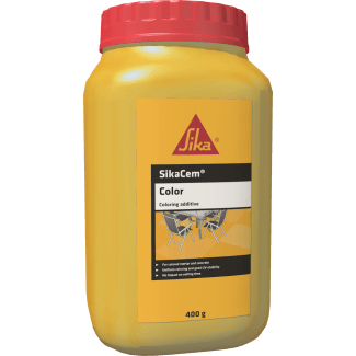 Product afbeelding voor SikaCem Kleurpoeder 400gr Geel