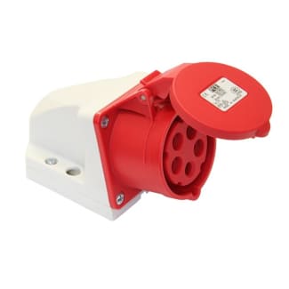 Product afbeelding voor Wandcontactdoos Opbouw 32A 5-polig 400V CEE Rood