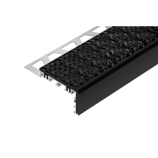 Product afbeelding voor Schlüter TREP-V42 Draagprofiel R10 11mm 100cm Alu Bruut Mat Geanodiseerd Grafietzwart TVL42GS110/100