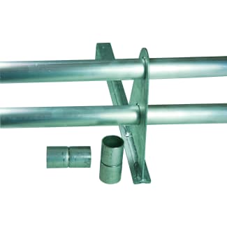 Product afbeelding voor Nedsale Sneeuwvanger Buis-Systeem 185mm 2m Aluminium Verzinkt RAL Kleur Compleet