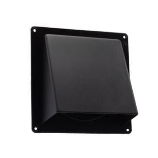 Product afbeelding voor Gevelklep 150mm Zwart