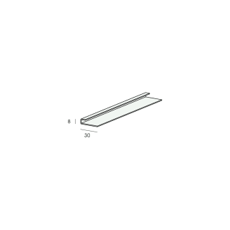 Product afbeelding voor Twinson Startprofiel 300cm Aluminium