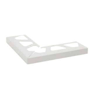 Product afbeelding voor Schlüter BARA-RW Buitenhoek 90 Graden 120mm Alu Met Kleurcoating Zuiver Wit E90/RW120BW