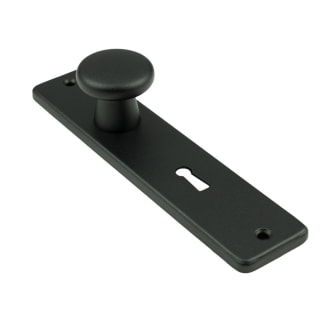 Product afbeelding voor AMI Kortschild 160/40 Recht Met Knop En Sleutelgat 180x41mm SL56 Aluminium Zwart