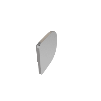 Product afbeelding voor Skantrae Deurknop Arc RVS