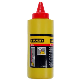 Product afbeelding voor Stanley Slaglijnpoeder 225gr 1-47-804 Rood