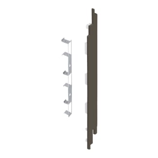 Product afbeelding voor Keralit Eindkap En Connector Rechts 2819 Kwartsgrijs Classic Nerf 5st