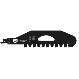 Product afbeelding voor Pro-One Reciprozaagblad S1543HM 226mm Hardmetaal Voor Cellenbeton 1st