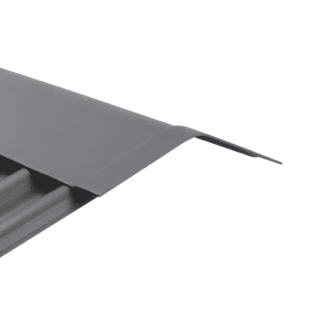 Product afbeelding voor Ecolor V-Nokstuk 300-300mm Dakhelling 30gr Model 2019 Donkergrijs