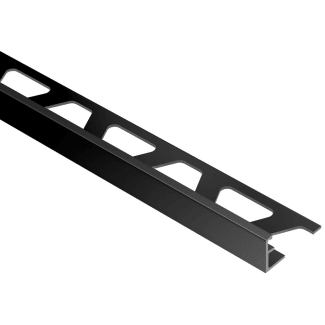 Product afbeelding voor Schlüter SCHIENE-AGSG Decoratief Profiel A100AGSG Alu Zwart Glanzend Geanodiseerd 10mm 250cm A100AGSG
