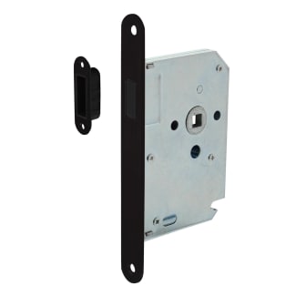 Product afbeelding voor Intersteel Loopslot Magnetisch Doornmaat 50mm Voorplaat Afgerond Zwart Met Sluitplaat/Kom